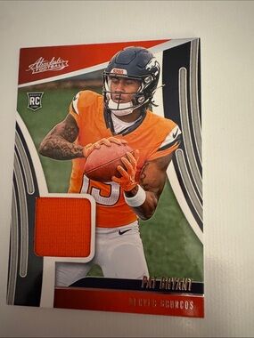 Panini Pat Bryant Football Card — Orange and Navy Accents